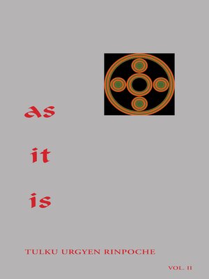 cover image of As It Is, Volume II
